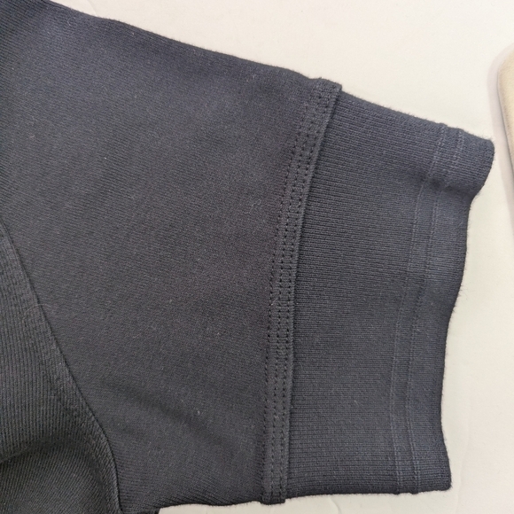 Lauren Ralph Lauren Petite Black Knit Shift Dress P/M Casual Chic Cotton - Picture 5 of 13